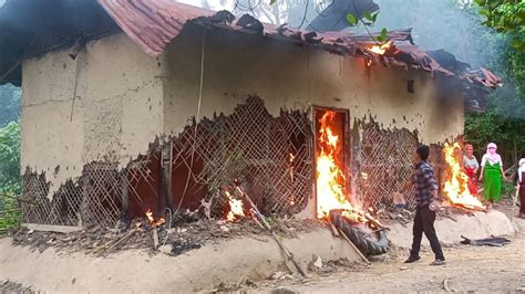 manipur video viral original|Manipur viral video: Agitated mob burns down house of main